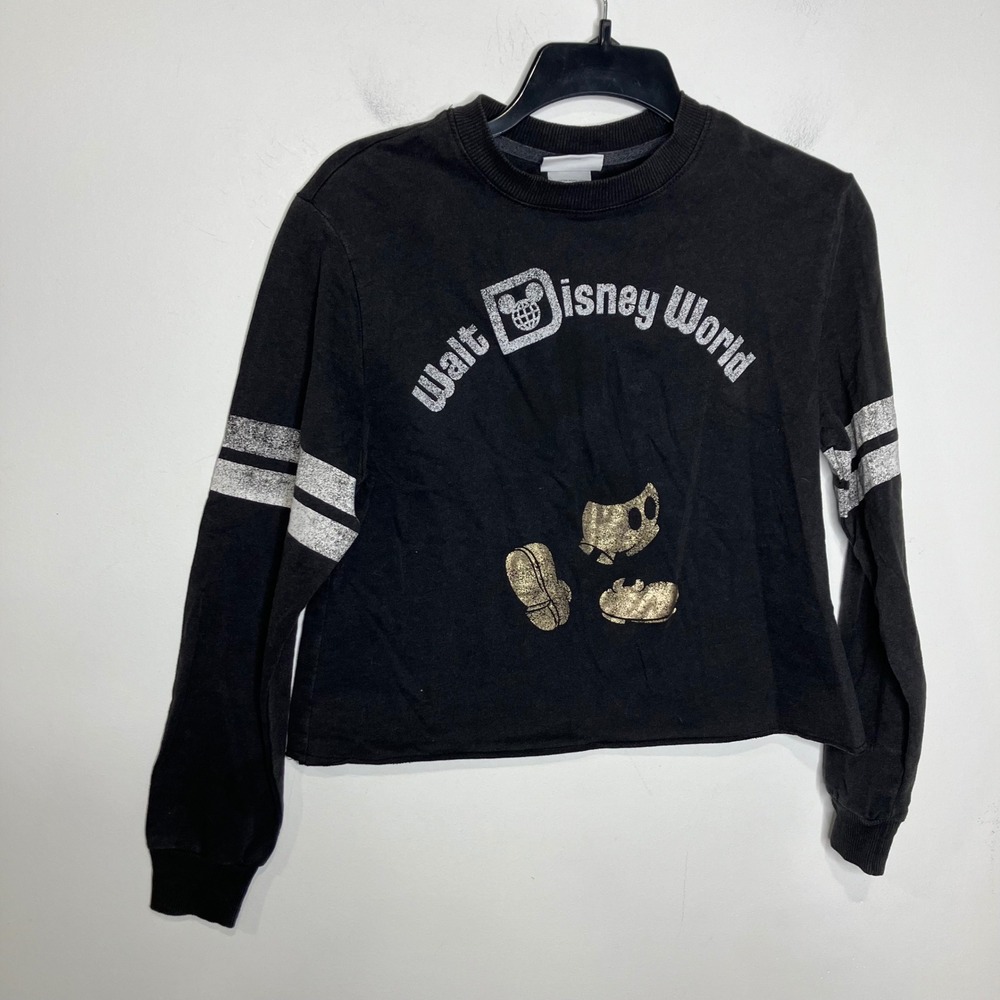 Walt Disney parks Mickey Mouse long sleeve‎ t-shirt women's size XS casual